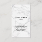 Lingerie Zakelijke Kaart Visitekaartje (Achterkant)