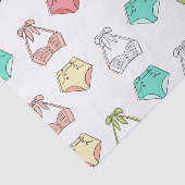 Lingerie Zomer Zwempak Douche Tissuepapier (Detail)