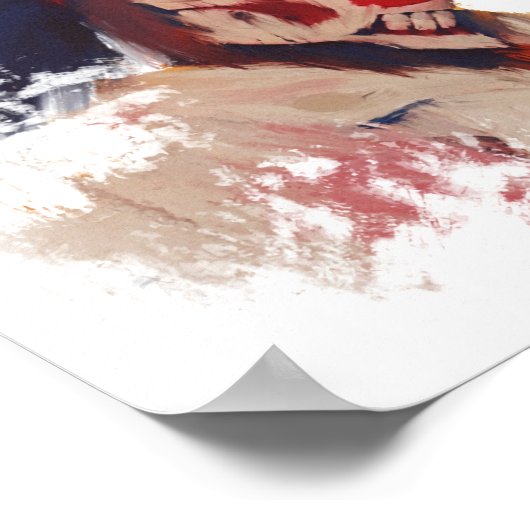 Lingering Snow Poster (Hoek)