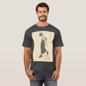 Lingering Spring by Akiko Yosano Kanji T-shirt (Voorkant volledig)