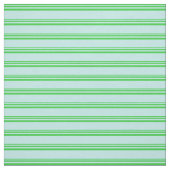 Linggroen en Turquoise Lines/Stripes Pattern Stof (Swatch)