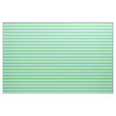 Linggroen en Turquoise Lines/Stripes Pattern Stof (Fat Quarter)