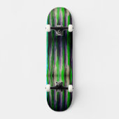 Linggroen gesmolten striptekenbord persoonlijk skateboard (Voorkant)