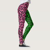 Linggroen - Hot Pink Leopard Animal  Leggings (Rechts)