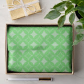 Linggroen scheepspatroon tissuepapier (Geschenk)