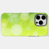 Linggroene bokeh (alle telefoons) Case-Mate iPhone case (Achterkant (horizontaal))