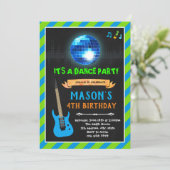 Linggroene dansdag en marinedansdag kaart (Staand voorkant)