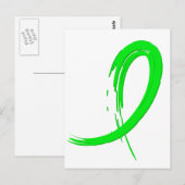 Linggroene lintlint van non-Hodgkin A4 Briefkaart (Voorkant / Achterkant)
