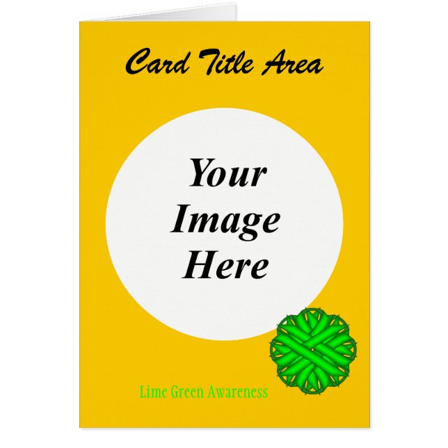 Linggroene Sjabloon van het Lagerribbon door K Yon (Voorkant)