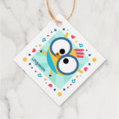 Lingokids Feest met Billy Bedankjes Labels (Achterkant)