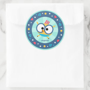 Lingokids Feest met Billy Ronde Sticker