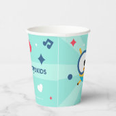 Lingokids Party Paper Cups met Billy Papieren Bekers (Rechts)