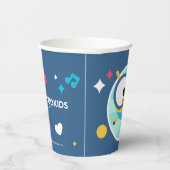 Lingokids Party Paper Cups met Billy Papieren Bekers (Rechts)