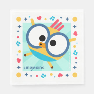 Lingokids Party Paper Napkins met Billy Servet