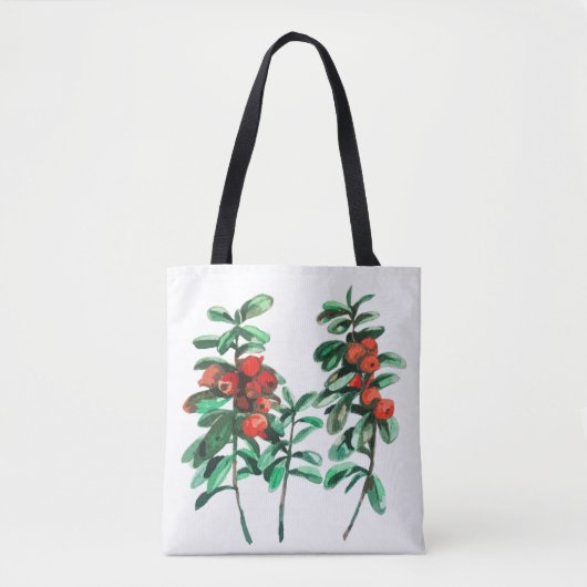 Lingonberry Tote Bag (Voorkant)