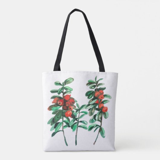 Lingonberry Tote Bag (Achterkant)