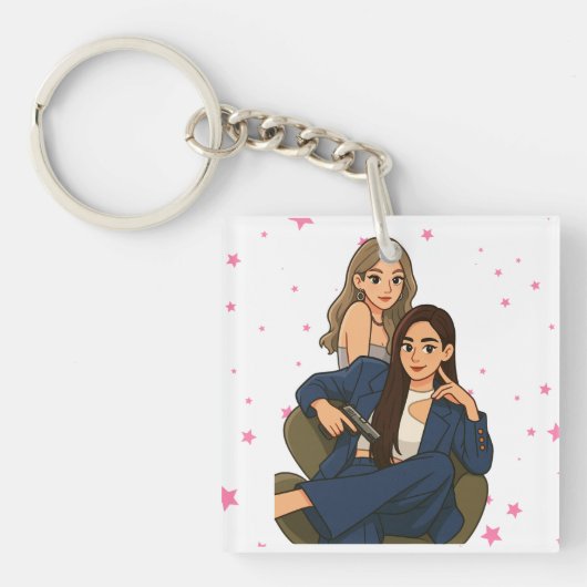 LingOrm "Alleen Jij Serie" Sleutelhanger (Voorkant)