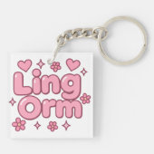 LingOrm "Alleen Jij Serie" Sleutelhanger (Achterkant)