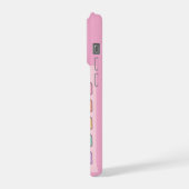 Lingorm Kawaii-bubbelletters iPhone Hoesje (Linkerkant)