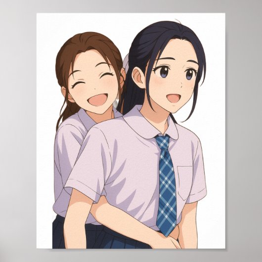LingOrm "Only You Series" Schoolmeisje Anime Poster (Voorkant)