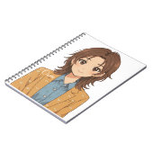 LingOrm, Orm Kornaphat Anime Illustration Notitieboek (Linkerzijde)