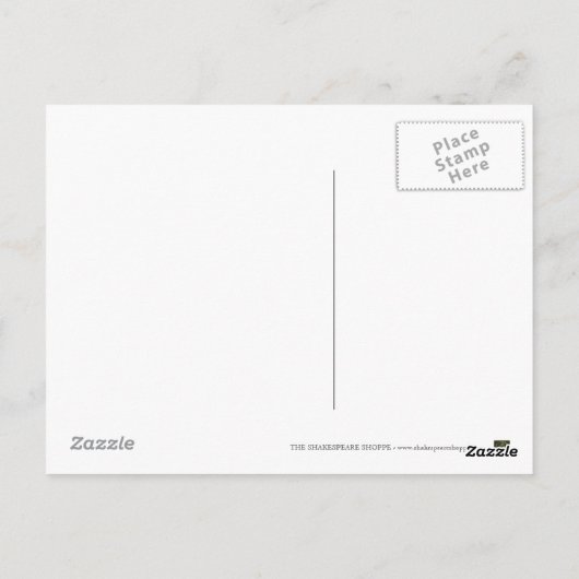 Lings en pijlen briefkaart (Achterkant)