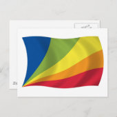 Lingua Franca Nova Flag Briefkaart (Voorkant / Achterkant)