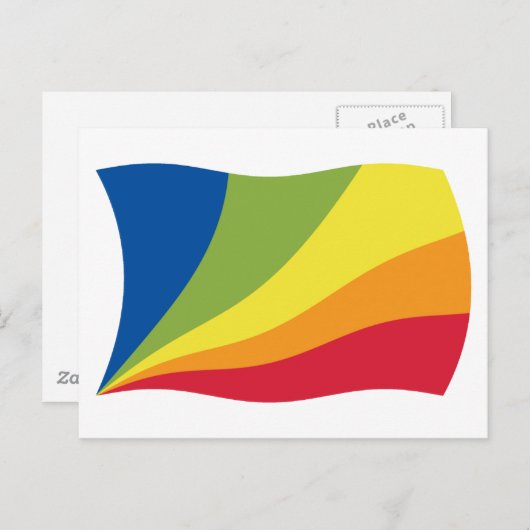 Lingua Franca Nova Flag Briefkaart (Voorkant / Achterkant)