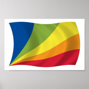 Lingua Franca Nova Flag Poster Print