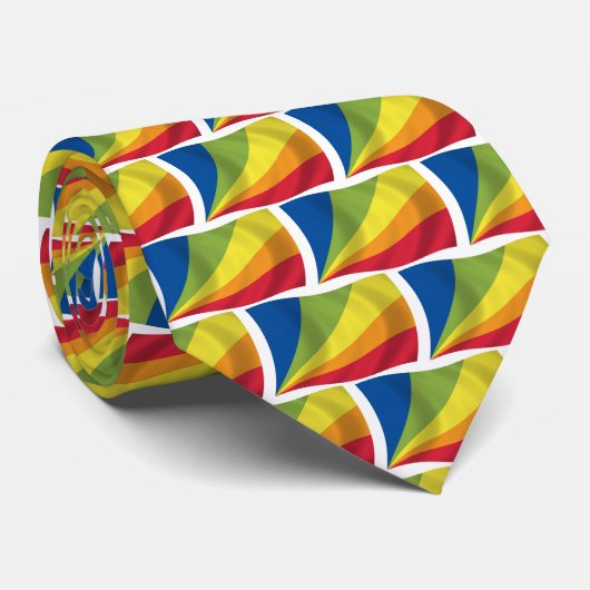 Lingua Franca Nova Flag Stropdas (Opgerold)