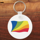 Lingua Franca Nova Sleutelhanger Vlag (Voorkant)