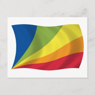 Lingua Franca Nova Vlag Postkaart