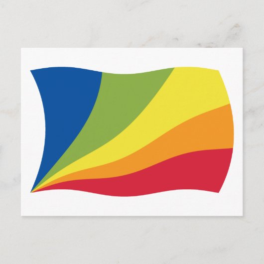 Lingua Franca Nova Vlag Postkaart (Voorkant)