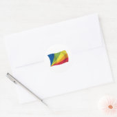 Lingua Franca Nova Vlagsticker Ronde Sticker (Envelop)