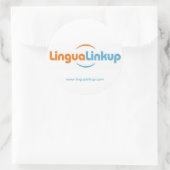 Lingua Linkup ronde stickers (Tas)