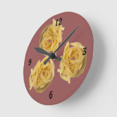 Linguine Classic Clock Ronde Klok (Hoek)