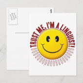 Linguist Trust Briefkaart (Voorkant / Achterkant)