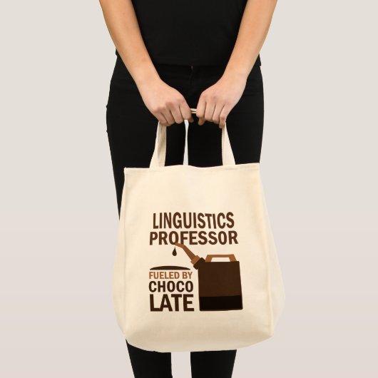 Linguistics Professor (Funny) Gift Tote Bag (Voorkant (product))