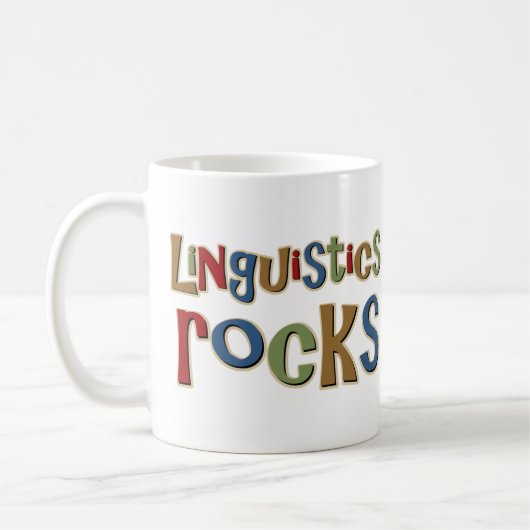Linguistics Rocks Koffiemok (Links)