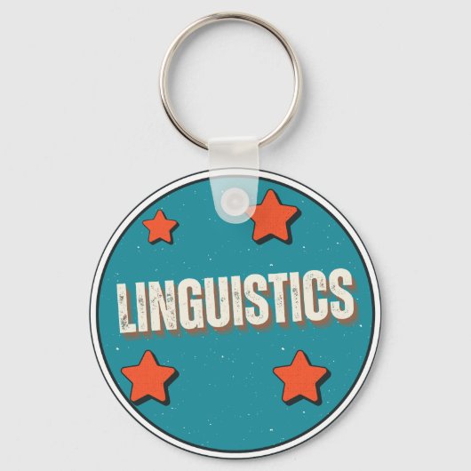 Linguistics Sleutelhanger (Achterkant)