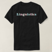Linguïstiek 20 t-shirt (Design voorkant)