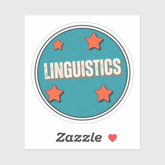 Linguïstiek Sticker (Vel)