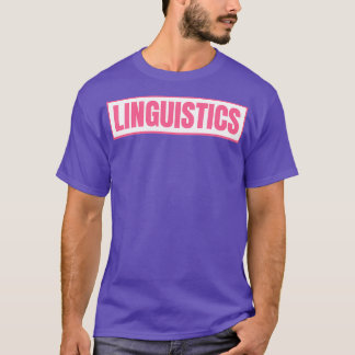 Linguïstiek T-shirt