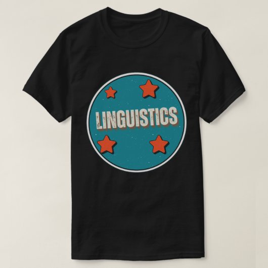 Linguïstiek T-shirt (Design voorkant)
