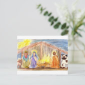 Linha de Produtos Presépio Briefkaart (Staand voorkant)