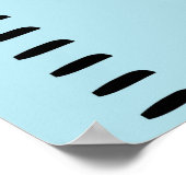 liniaal voor vrouw-groeikaart | Mijn groei Poster (Hoek)