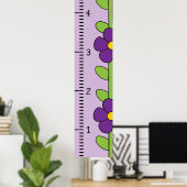 liniaal voor vrouw-groeikaart | Mijn groei Poster (Thuiskantoor)