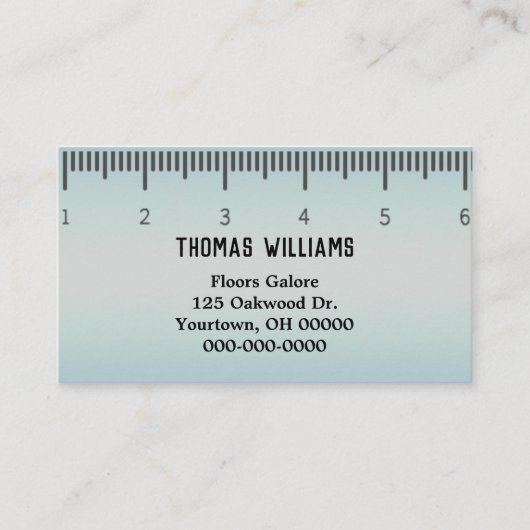 Liniaalafbeelding voor bedrijven visitekaartje (Voorkant)