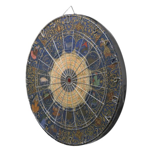 linialen horoscoop, Antiek islamitische dierenrie Dartbord (Voorkant Rechts)