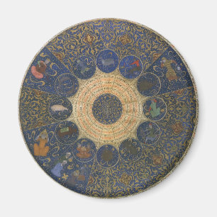 linialen horoscoop, Antiek islamitische dierenrie Magneet